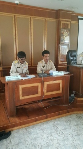 การประชุมสภา อบต. ตะกุกเหนือ สมัยสามัญ สมัยที่ 2  ครั้งที่ 1 ประจำปี 2561